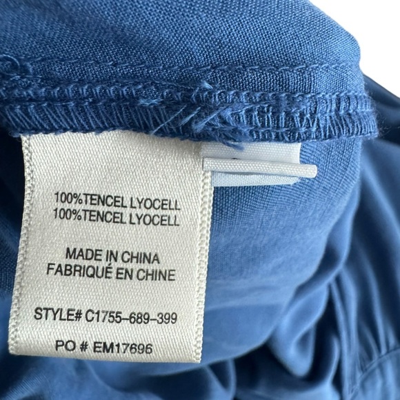 Cloth & Stone - High Neck Side Tie Wide Leg Jumpsuit Sz M - Picture 9 of 10